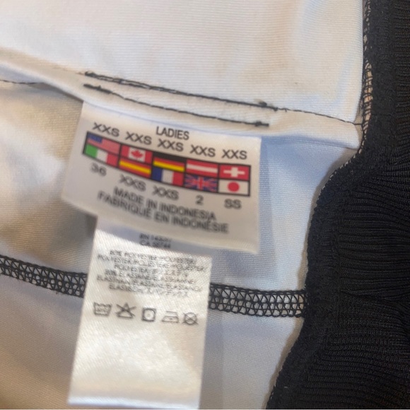 Spyder Womens Sz XXS Long Sleeve Full Zip Cosmic Stretch Activewear Scuba Jacket - Picture 7 of 12